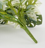 KantoormeubelenPlus Monstera Adansonii Kunst Hangplant - H53 cm - Groen Bont