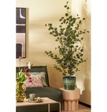 KantoormeubelenPlus Eucalyptus Kunstplant in Bloempot - H150 x Ø30 cm - Groen 