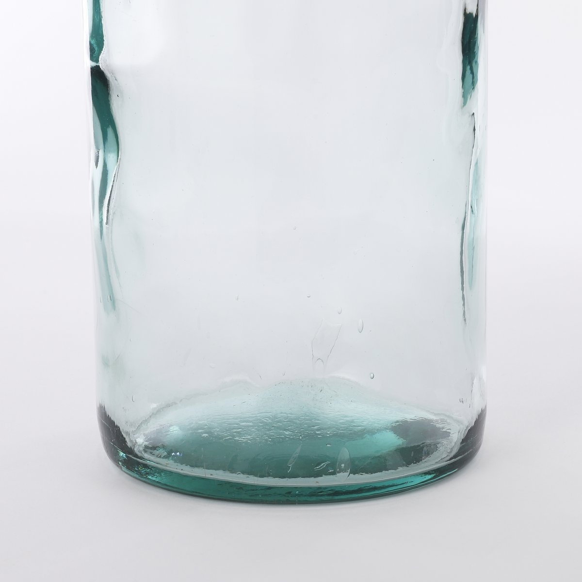 KantoormeubelenPlus Rioja Fles Vaas - H75 x Ø18 cm - Gerecycled Glas - Transparant
