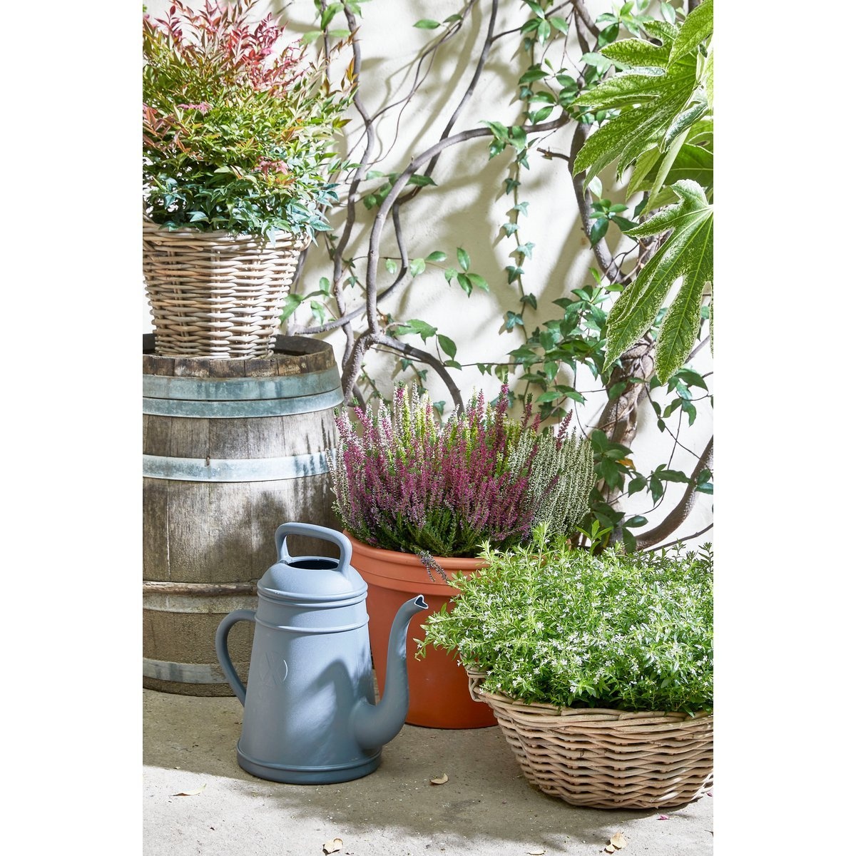 KantoormeubelenPlus Tobi Gieter - 8 liter - Gerecycled Plastic - Antraciet