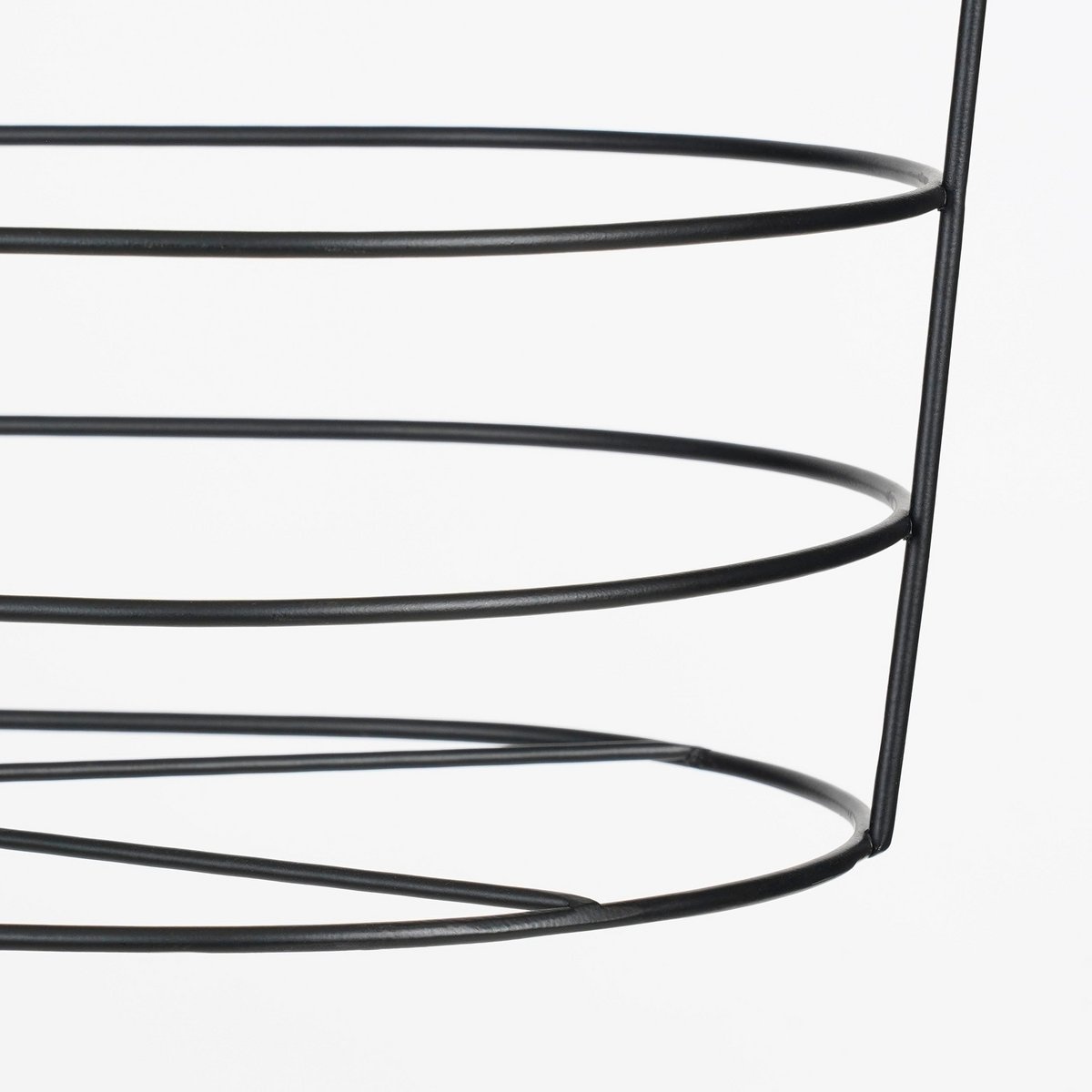 KantoormeubelenPlus Callee Hangende Mand voor Planten - L42,5 x B21 x H76 cm - Metaal - Zwart