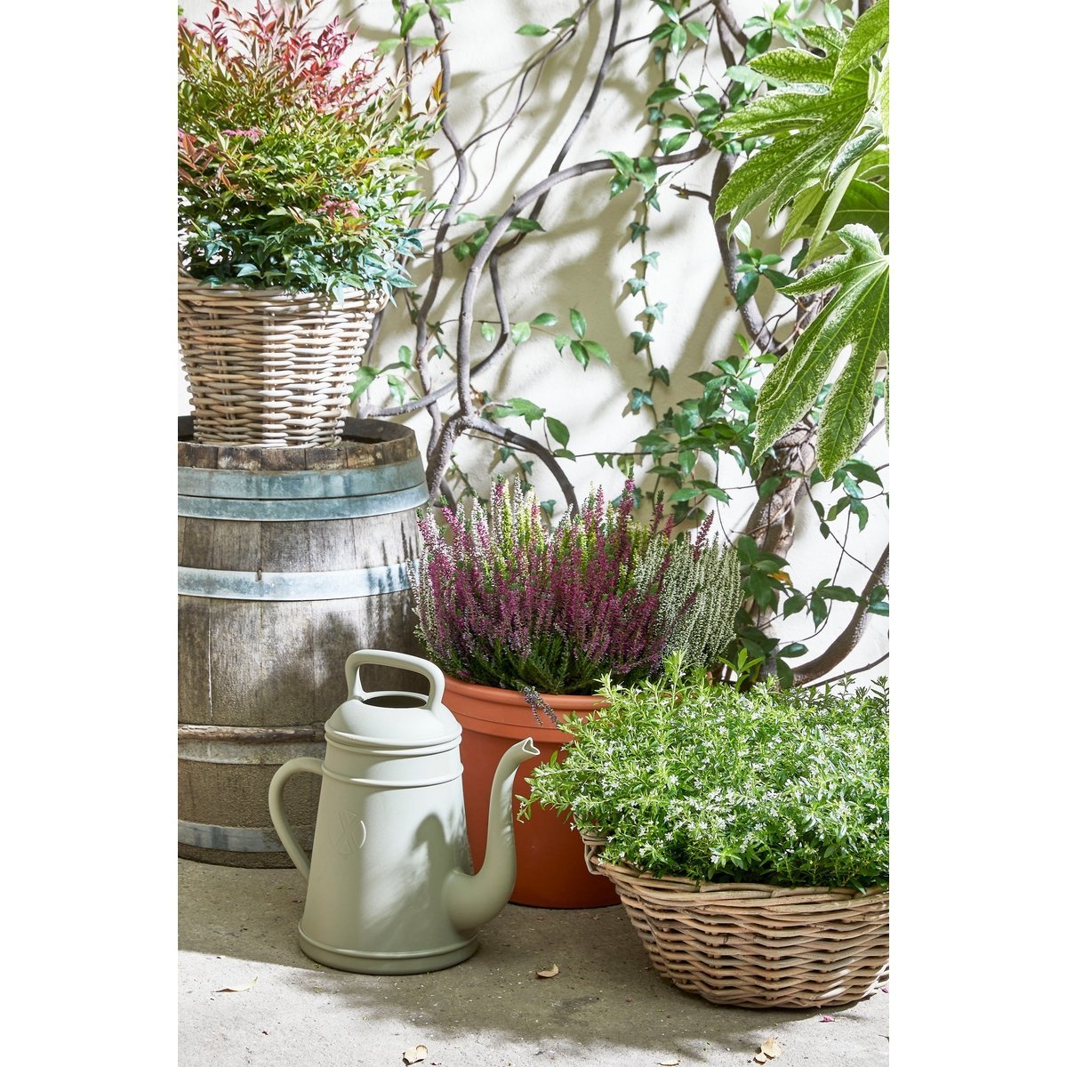 KantoormeubelenPlus Tobi Gieter - 8 liter - Gerecycled Plastic - Grijs