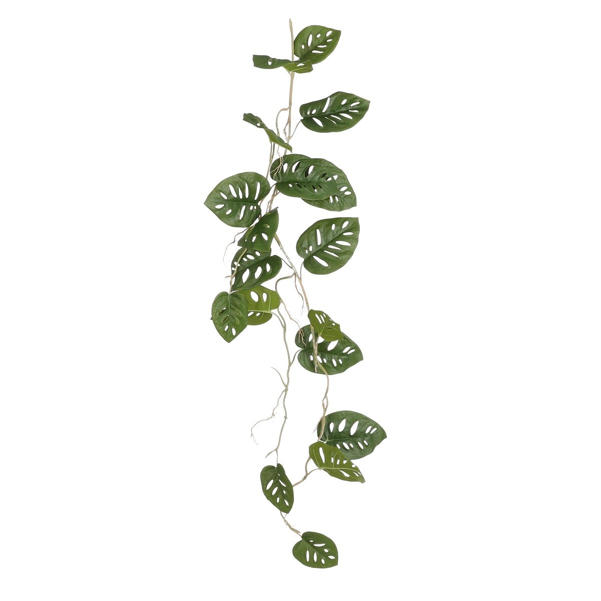 KantoormeubelenPlus Monstera Kunstplant Slinger - L115 x B34 x H10 cm - Groen