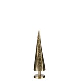 KantoormeubelenPlus Cezar Decoratie Kerstboom - H36 x Ø9 cm - Aluminium - Goud