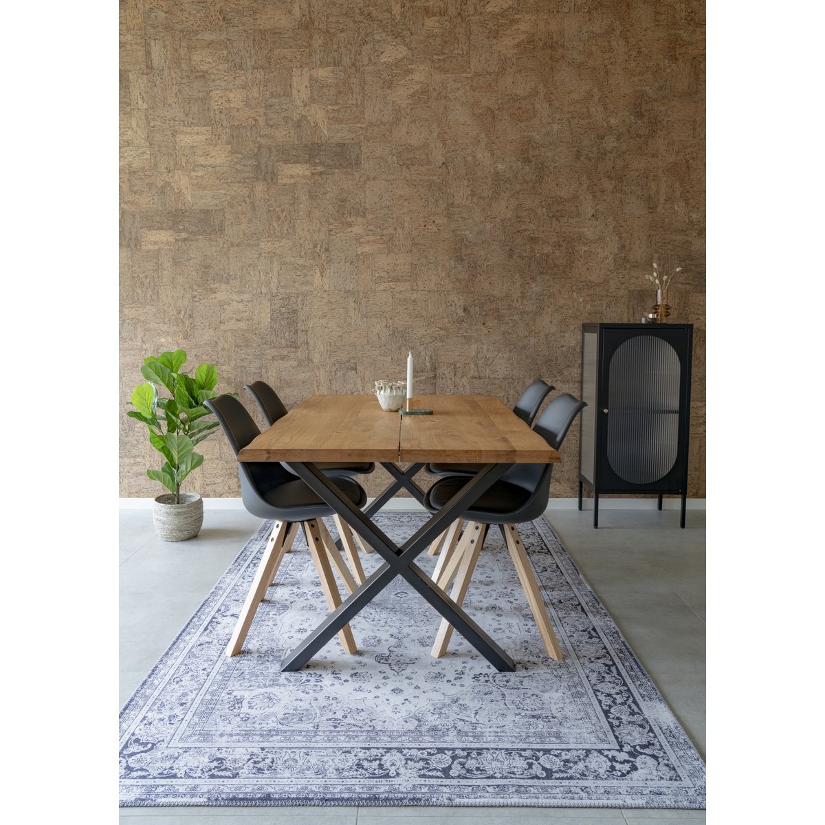 KantoormeubelenPlus Bergen Eetkamerstoel - set van 2