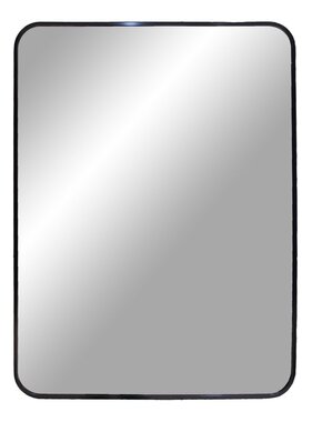 KantoormeubelenPlus Madrid Spiegel - Zwart