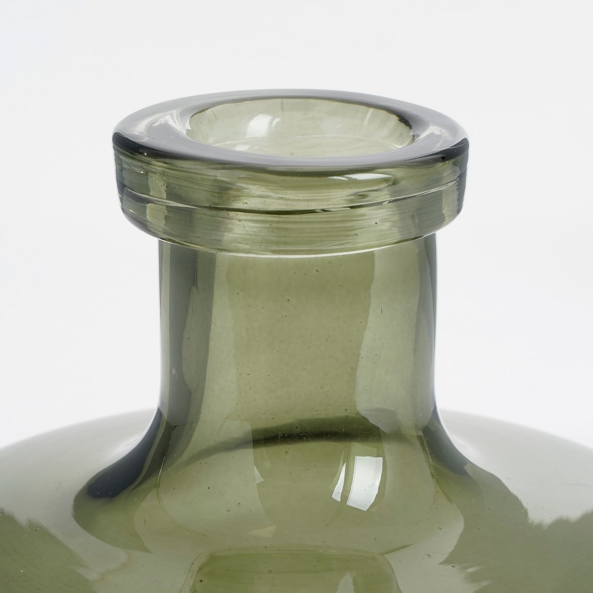 KantoormeubelenPlus Regal Fles Vaas - H21,5 x Ø20 cm - Glas - Groen