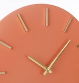 KantoormeubelenPlus Brixen Wandklok - Ø35,5 cm - Terra