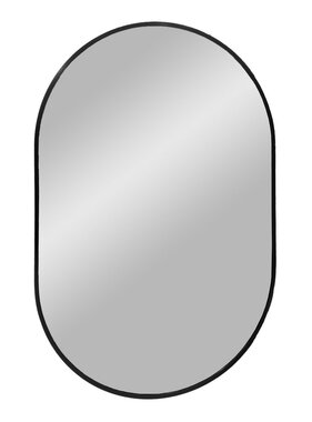 KantoormeubelenPlus Madrid Spiegel - Zwart