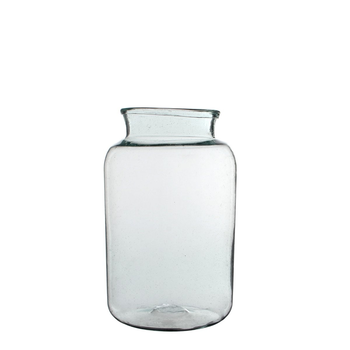 KantoormeubelenPlus Vienne Vaas - H40 x Ø23 cm - Gerecycled Glas - Transparant