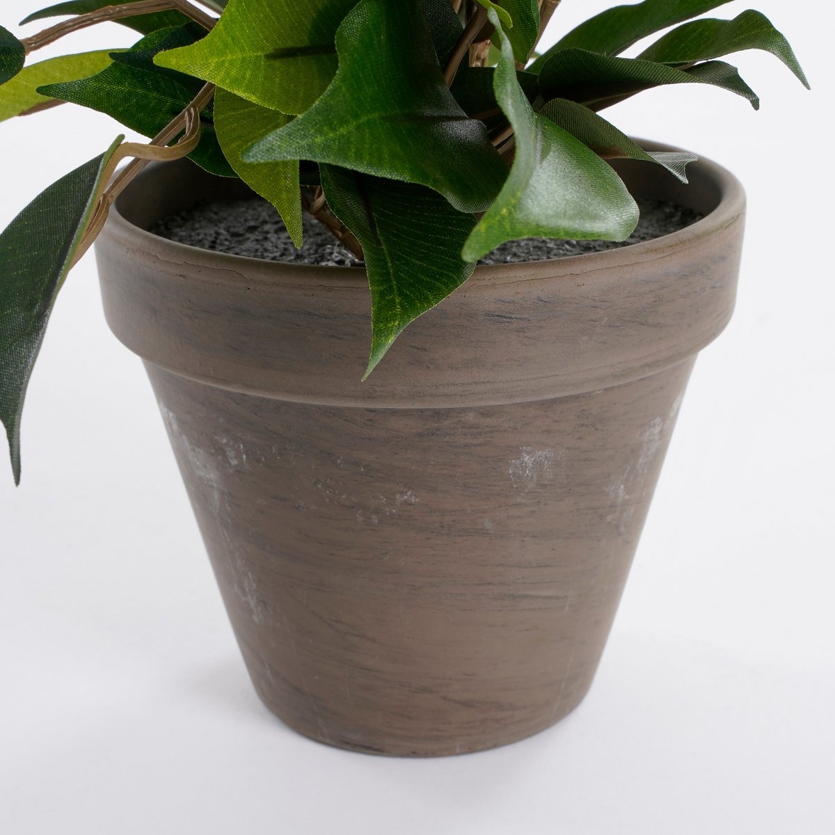 KantoormeubelenPlus Ficus Natasja Kunstplant in Bloempot Stan - H40 x Ø30 cm - Groen