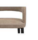 KantoormeubelenPlus Tusk Stoel Bruin (Brandvertragend) (Set van 2)