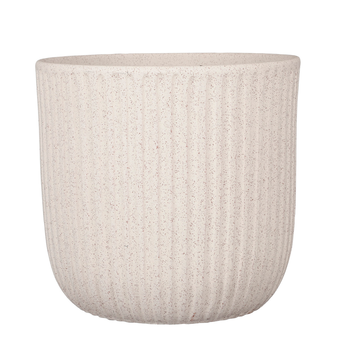 KantoormeubelenPlus Dante Bloempot - H27 x Ø30 cm - Off white