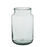 KantoormeubelenPlus Vienne Vaas - H30 x Ø18 cm - Gerecycled Glas - Transparant