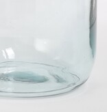 KantoormeubelenPlus Vienne Vaas - H30 x Ø18 cm - Gerecycled Glas - Transparant