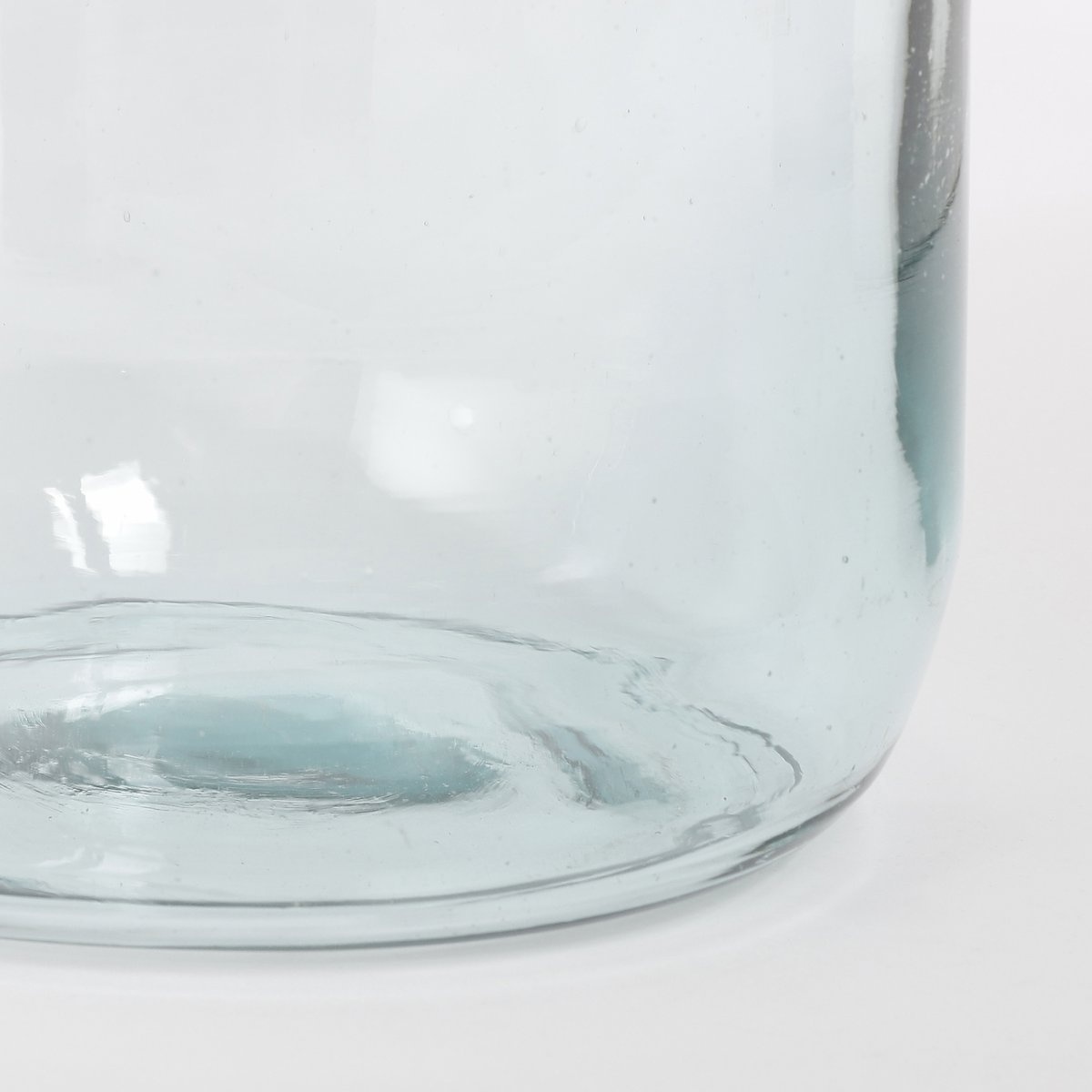 KantoormeubelenPlus Vienne Vaas - H30 x Ø18 cm - Gerecycled Glas - Transparant