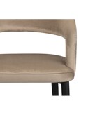 KantoormeubelenPlus Tusk Stoel Zandwit (Brandvertragend) (Set van 2)