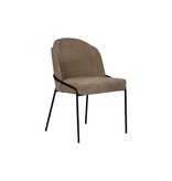 KantoormeubelenPlus Fjord stoel Bruin (Set van 2)