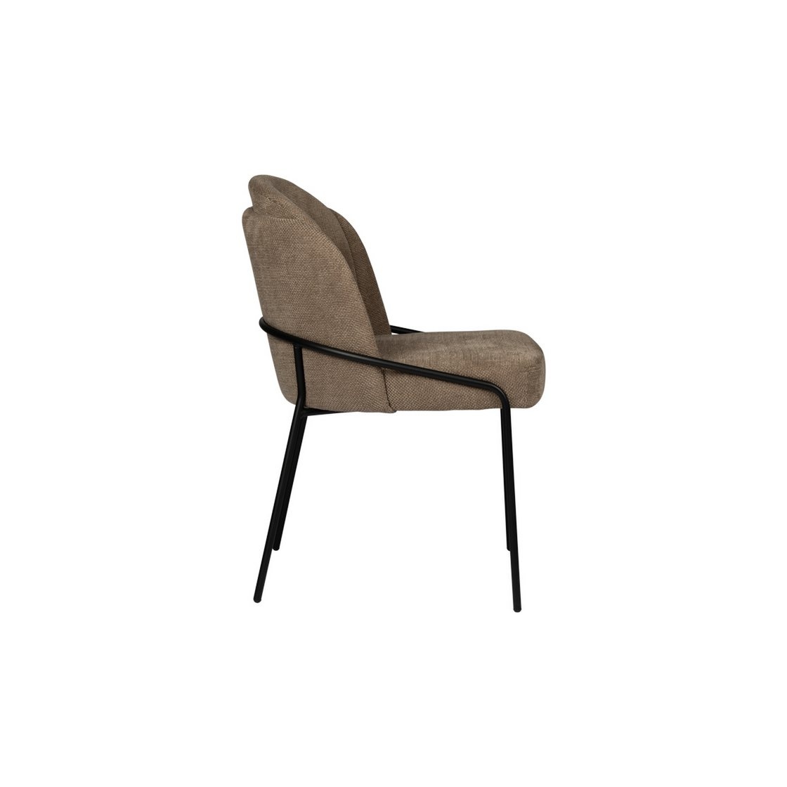 KantoormeubelenPlus Fjord stoel Bruin (Set van 2)