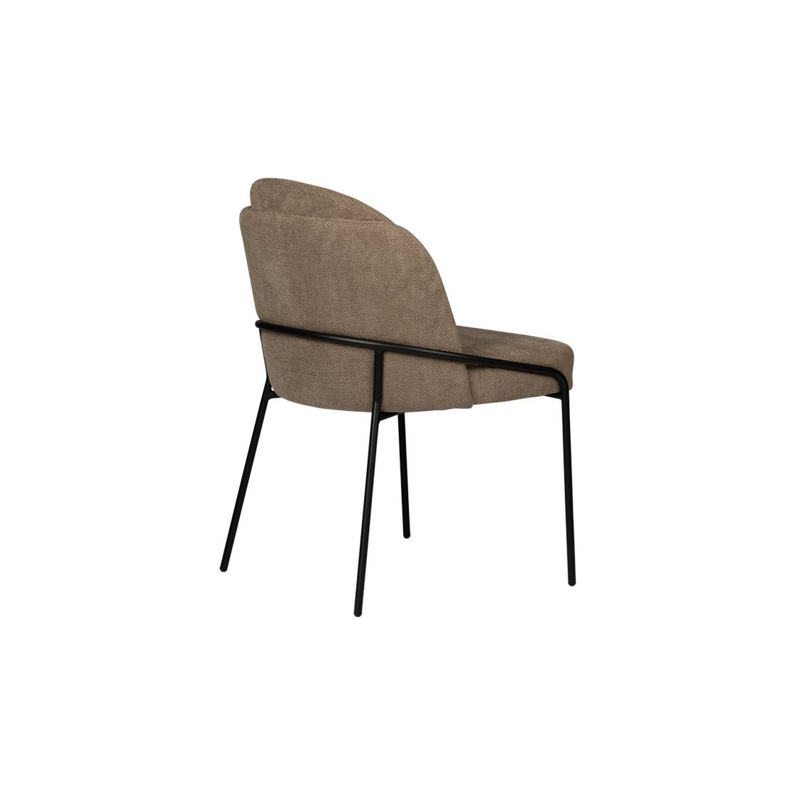 KantoormeubelenPlus Fjord stoel Bruin (Set van 2)