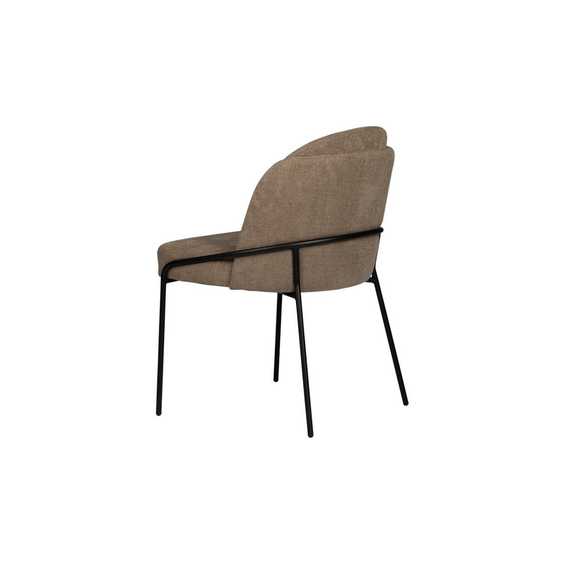 KantoormeubelenPlus Fjord stoel Bruin (Set van 2)