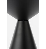 KantoormeubelenPlus Royale Bijzettafel - H55 x Ø40 cm - Metaal - Zwart