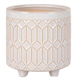 KantoormeubelenPlus Bloempot - Wit