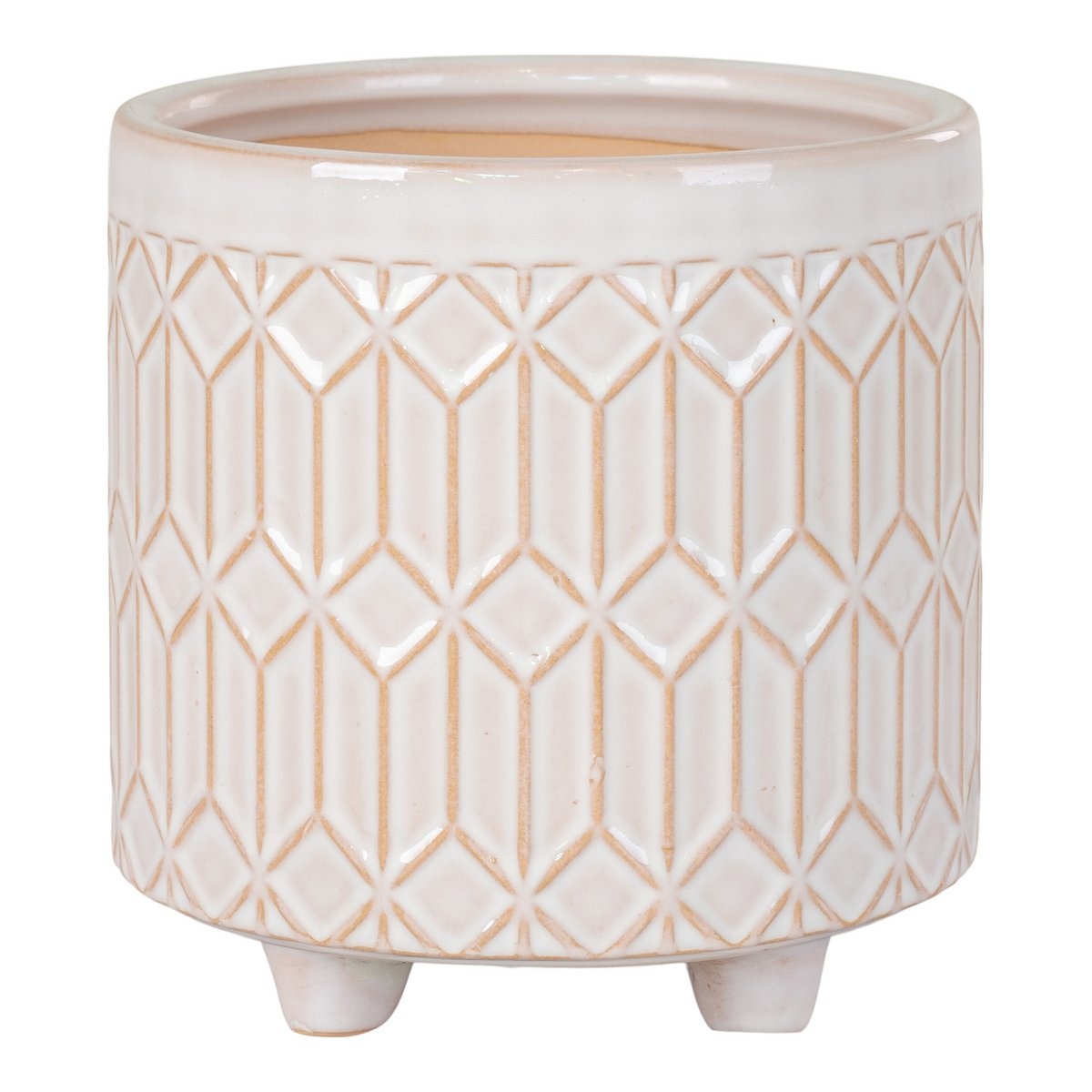 KantoormeubelenPlus Bloempot - Wit