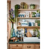 KantoormeubelenPlus Jay Vaas - L18 x B7,5 x H22,5 cm - Glas - Lichtgroen