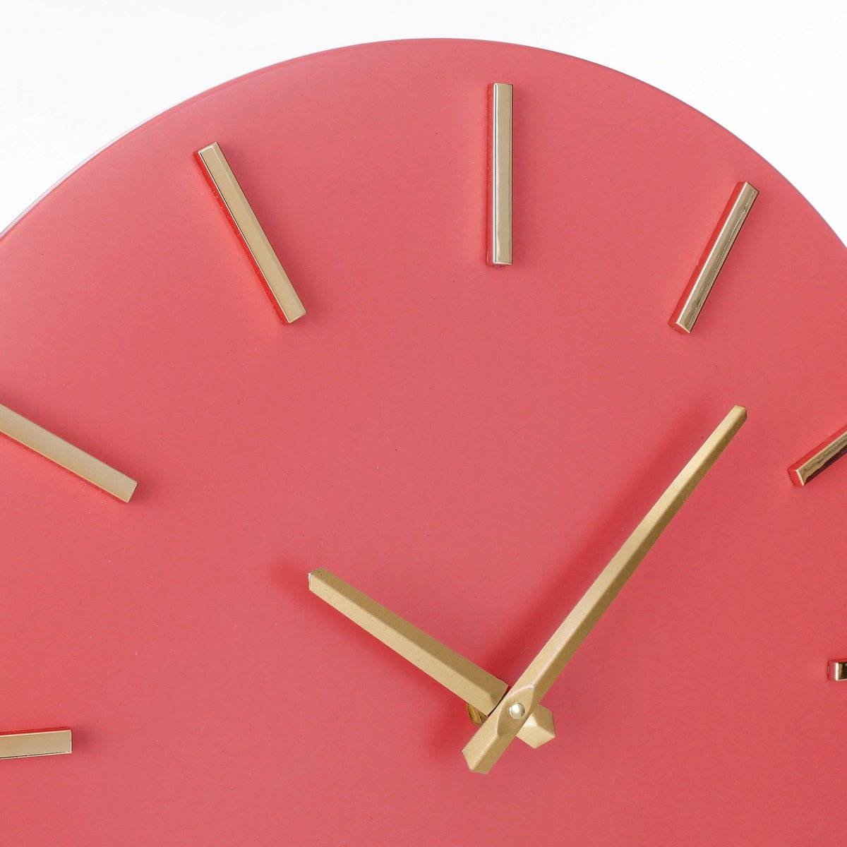 KantoormeubelenPlus Brixen Wandklok - Ø35,5 cm - Roze