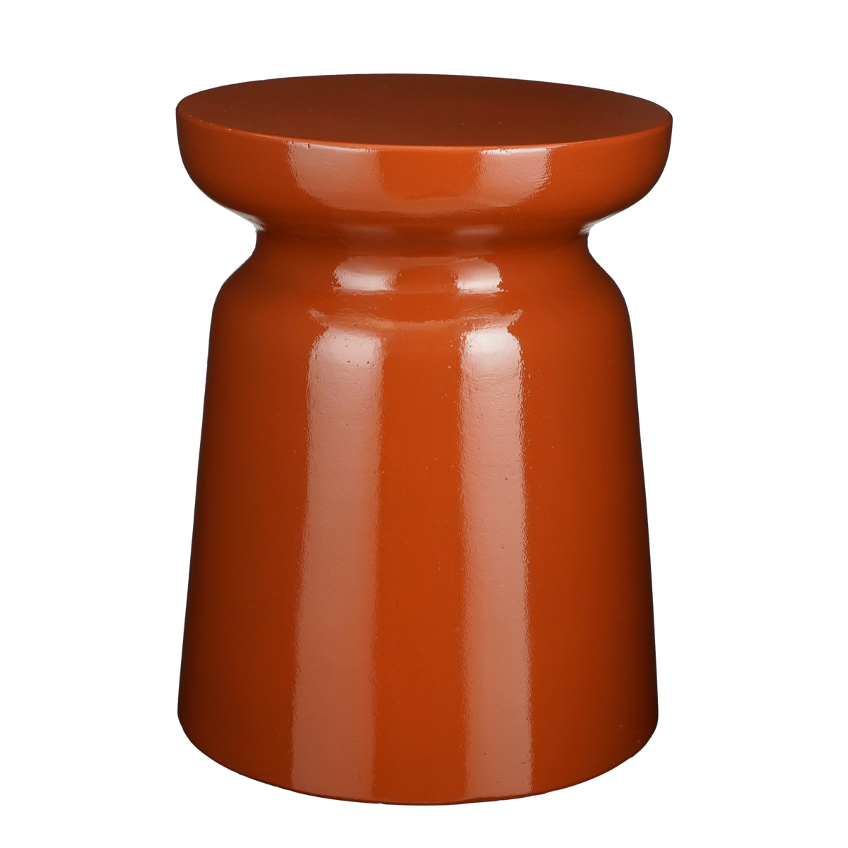 KantoormeubelenPlus Stage Bijzettafel - H45 x Ø35 cm - Cement - Oranje