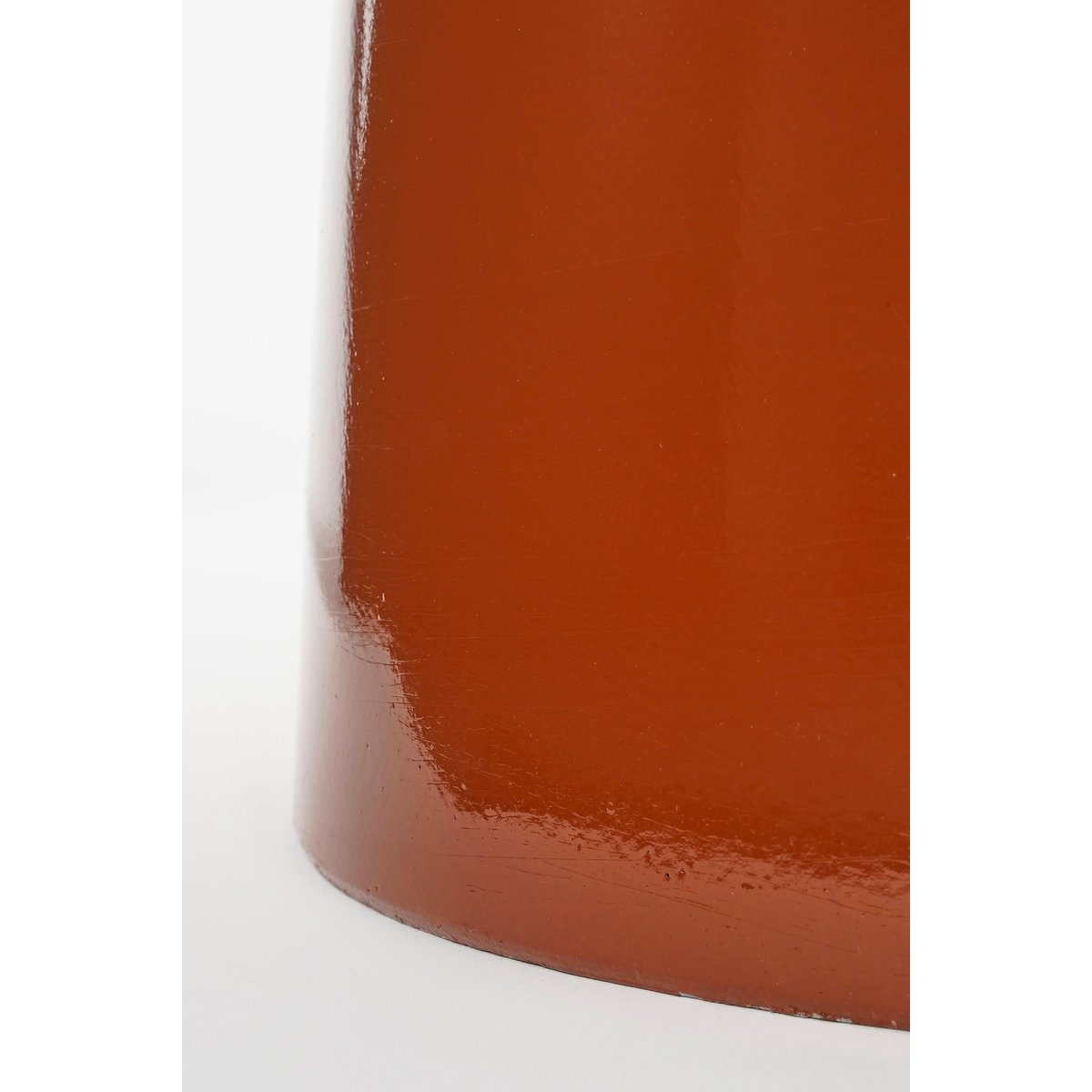 KantoormeubelenPlus Stage Bijzettafel - H45 x Ø35 cm - Cement - Oranje