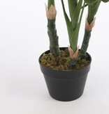 KantoormeubelenPlus Monstera Kunstplant - H100 x Ø75 cm - Groen