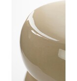KantoormeubelenPlus Vendi Bijzettafel - H44 x Ø32 cm - Keramiek - Crème