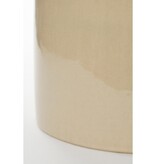 KantoormeubelenPlus Vendi Bijzettafel - H44 x Ø32 cm - Keramiek - Crème