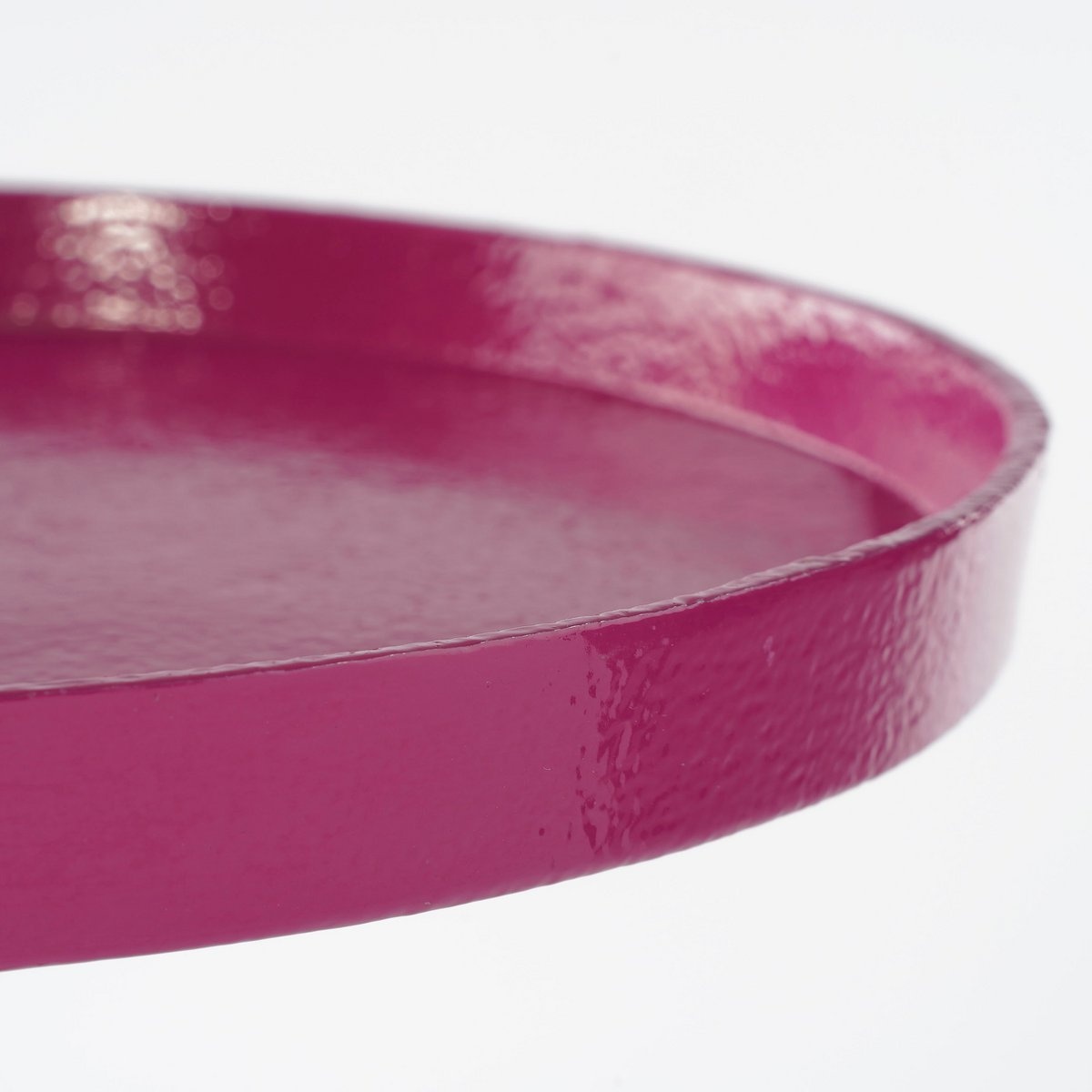 KantoormeubelenPlus Duco Bijzettafel - H58 x Ø25 cm - Gerecycled Aluminium - Roze