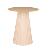 KantoormeubelenPlus Pellis Bijzettafel - H46 x Ø40 cm - Metaal - Lichtroze