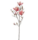 KantoormeubelenPlus Magnolia Kunstbloem - H88 cm - Roze