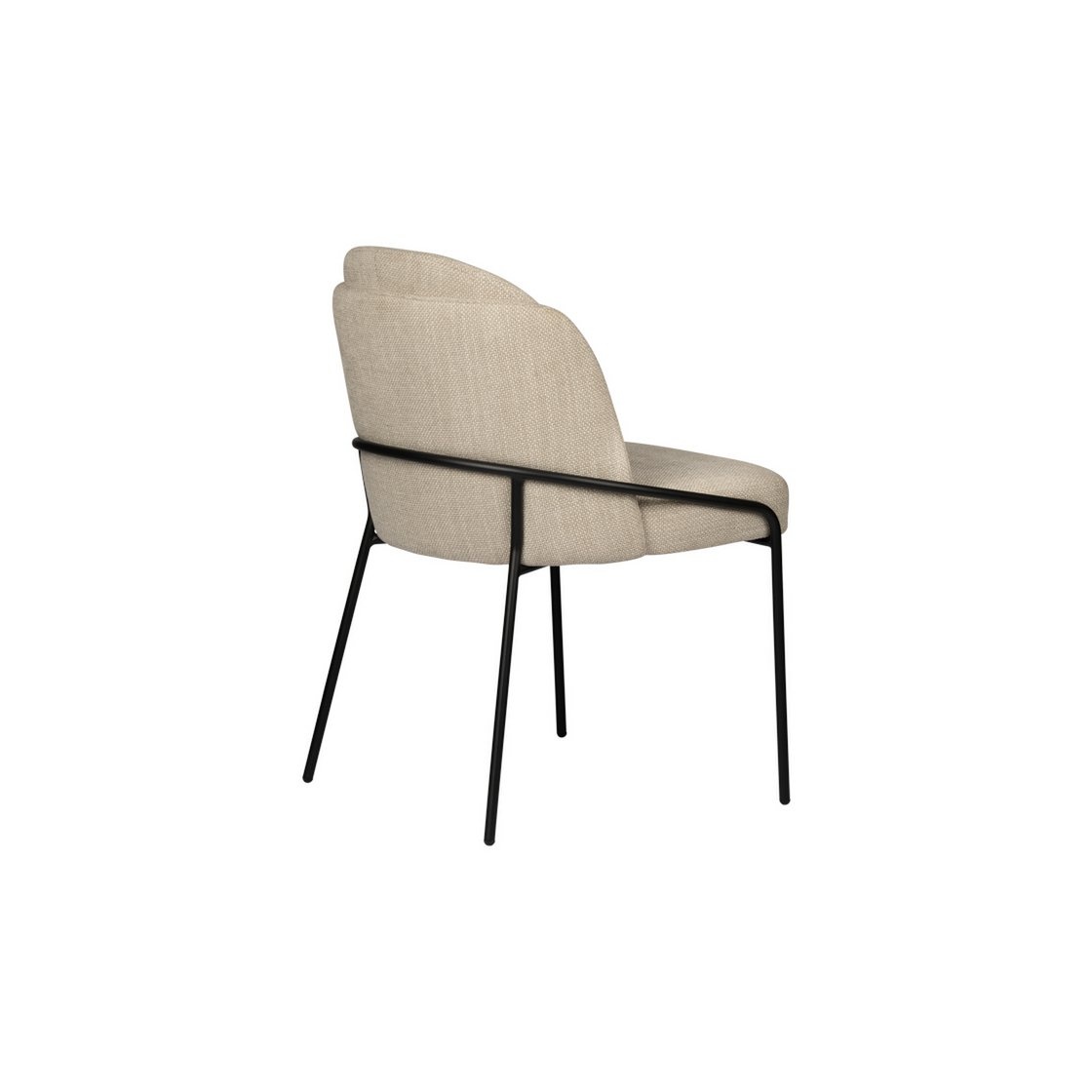 KantoormeubelenPlus Fjord stoel Beige (Set van 2)