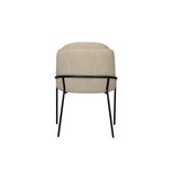 KantoormeubelenPlus Fjord stoel Beige (Set van 2)