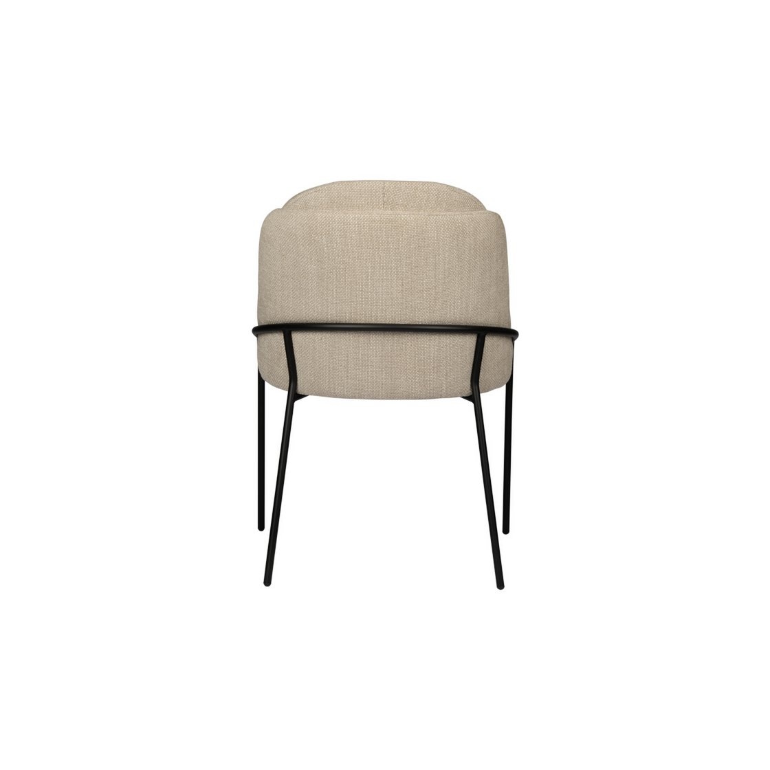 KantoormeubelenPlus Fjord stoel Beige (Set van 2)