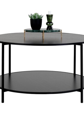 KantoormeubelenPlus Vita Salontafel - Zwart