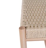 KantoormeubelenPlus Abano Bankje - Natuur