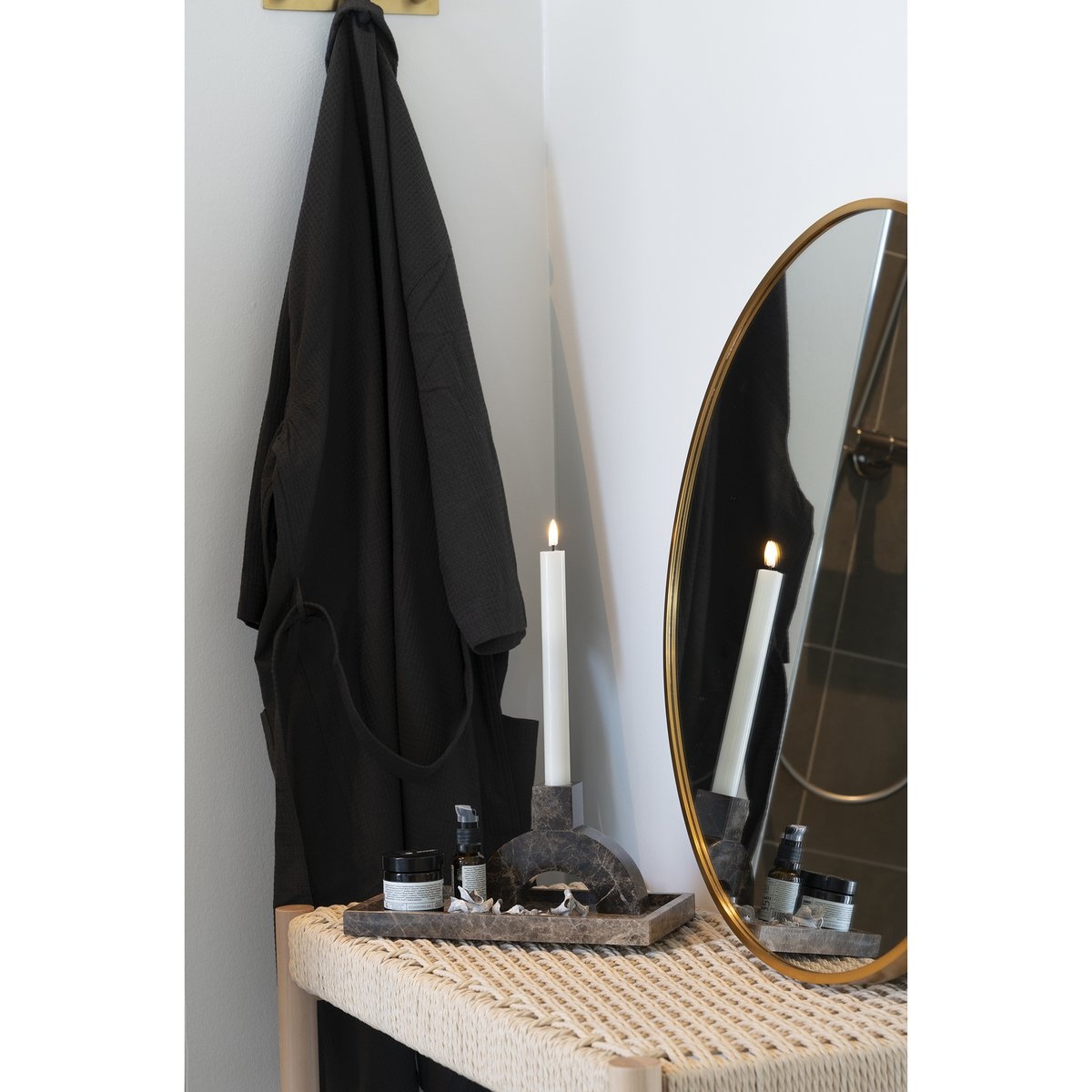 KantoormeubelenPlus Abano Bankje - Natuur