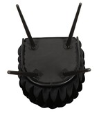 KantoormeubelenPlus Wave stoel zwart (Set van 2)