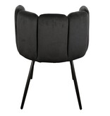 KantoormeubelenPlus High Five stoel zwart (Set van 2)