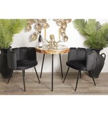 KantoormeubelenPlus High Five stoel zwart (Set van 2)