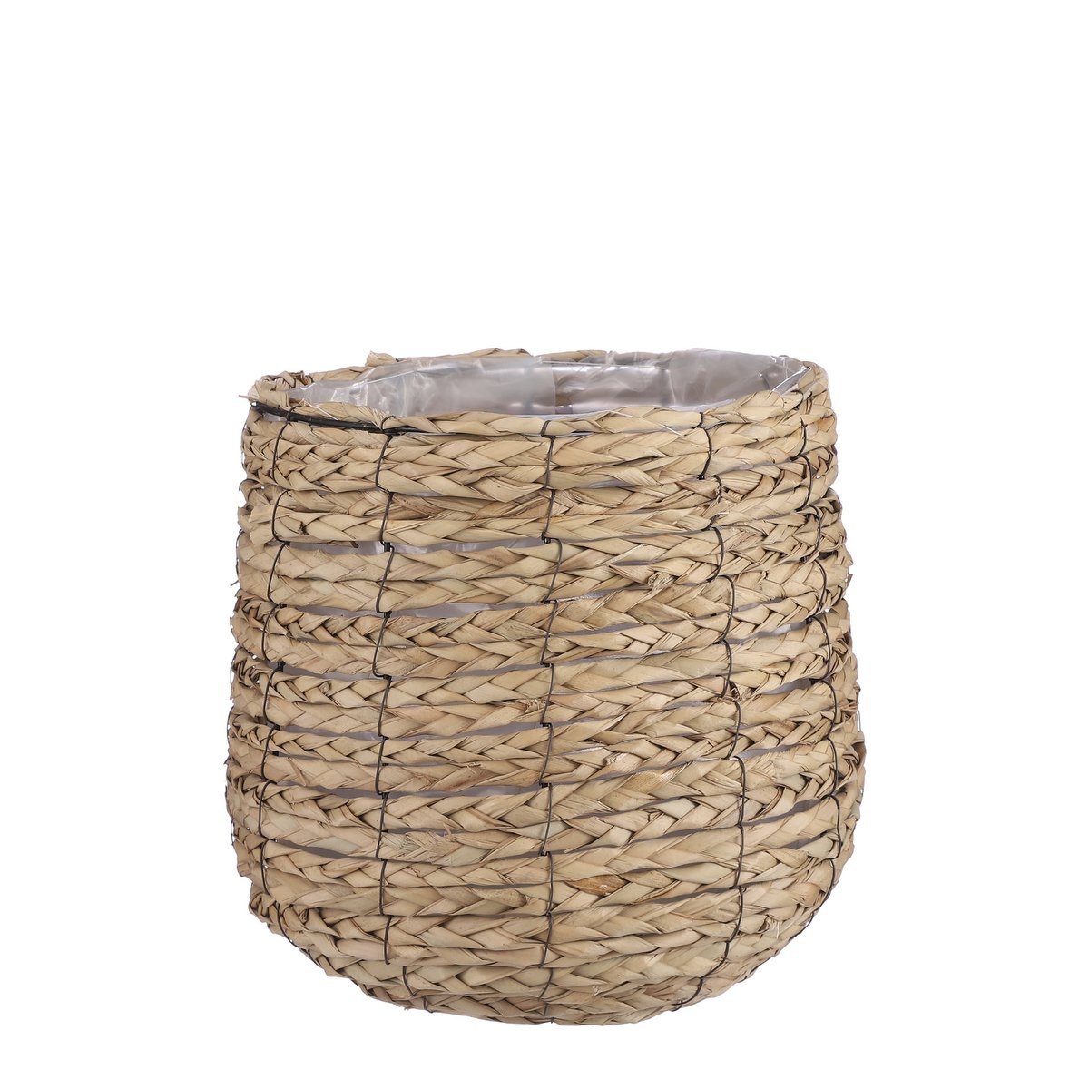 KantoormeubelenPlus Avalon Mand voor Planten - H31 x Ø30 cm - Lichtbruin