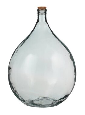 KantoormeubelenPlus Americo Terrarium Vaas - H56 x Ø40 cm - Gerecycled Glas - Transparant