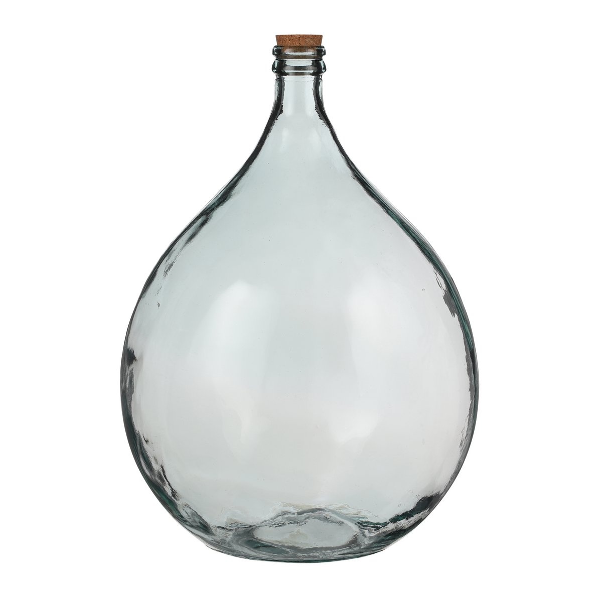 KantoormeubelenPlus Americo Terrarium Vaas - H56 x Ø40 cm - Gerecycled Glas - Transparant